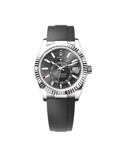 Rolex Sky-Dweller 336239 White Gold Black Dial Oysterflex 42mm