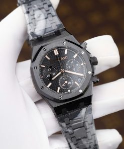 Alternative view of Audemars Piguet Replica 11 Royal Oak 26240CE Black Ceramic APS Factory 41mm