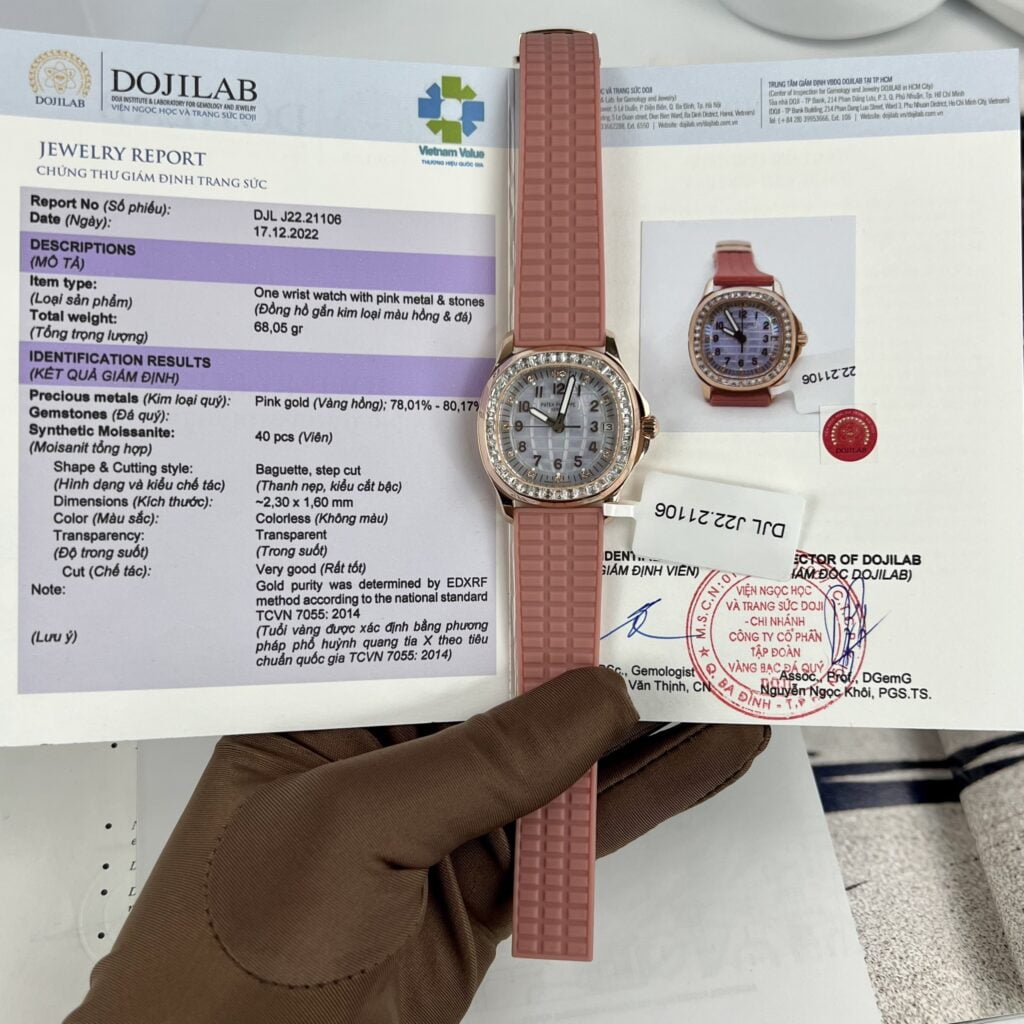 Patek Philippe Aquanaut 5072R Gold Wrapped Customs Moissanite Diamonds 35 (5)