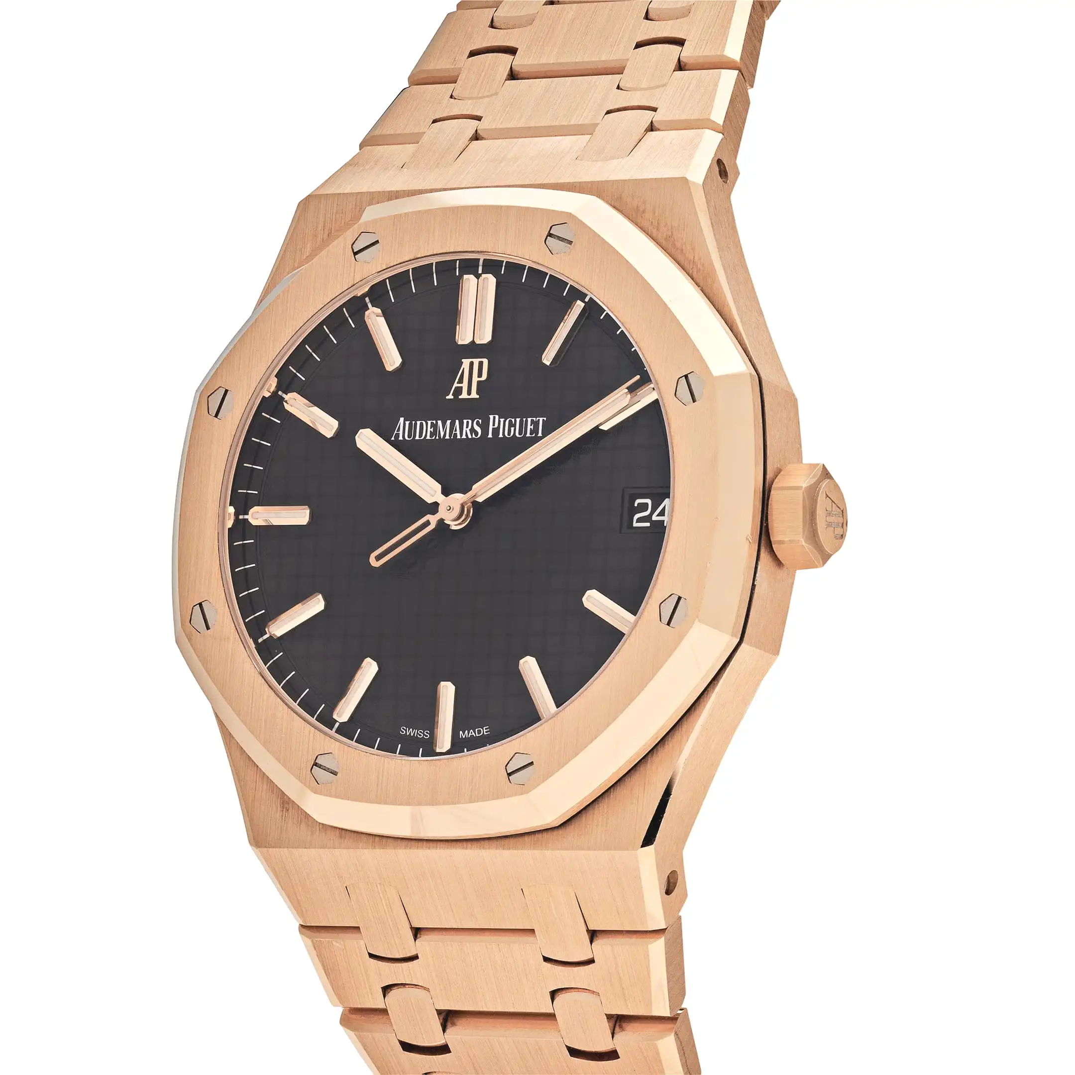 Audemars Piguet Royal Oak 15500OR.OO.1220OR.01 Selfwinding Rose Gold Black Dial - Image 3