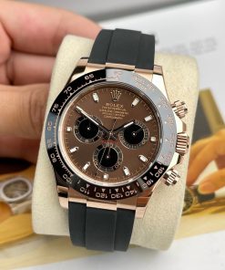 Alternative view of Rolex Daytona 116515LN Watch Chocolate Dial Clean 40mm