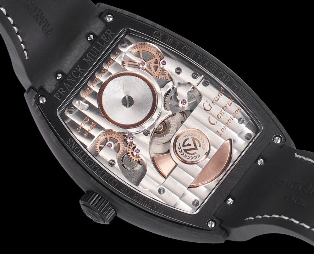 Franck Muller Grand Central Tourbillon Carbon Best Replica Watch 45mm - Image 8