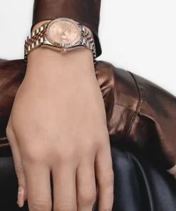 Alternative view of Rolex Datejust 31 278271 ‘Ladies’ Rose Gold Stainless Steel Roman Pink Dial Jubilee (2025)