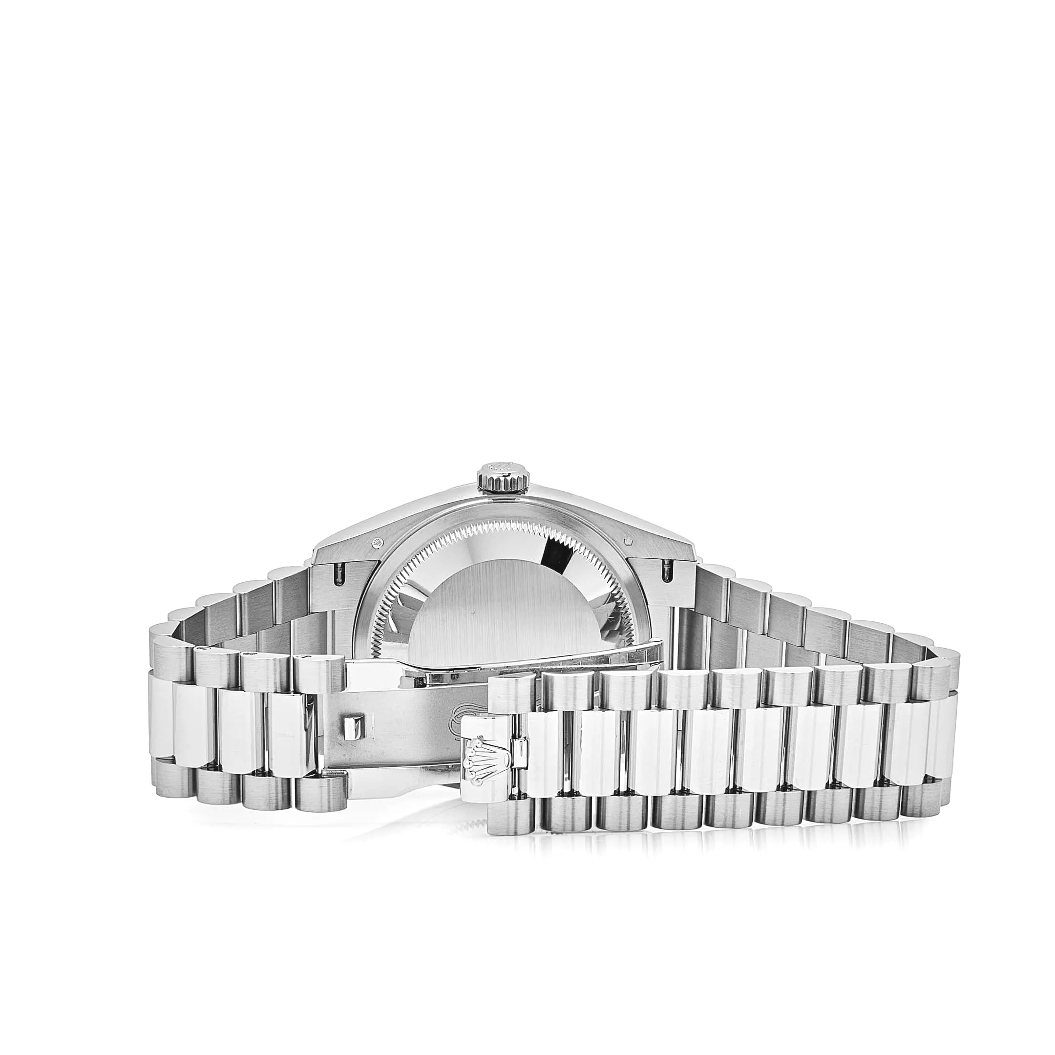 Rolex Day-Date 36 128236 Platinum Ice Blue Baguette Dial - Image 6
