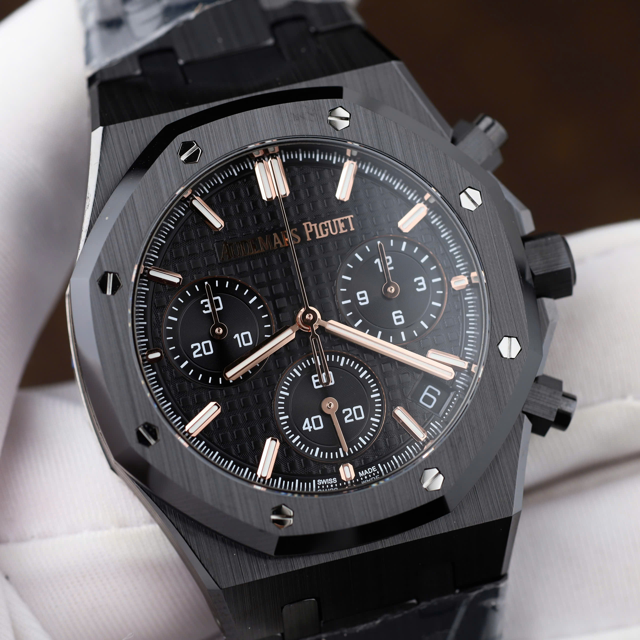 Audemars Piguet Replica 11 Royal Oak 26240CE Black Ceramic APS Factory 41mm - Image 4