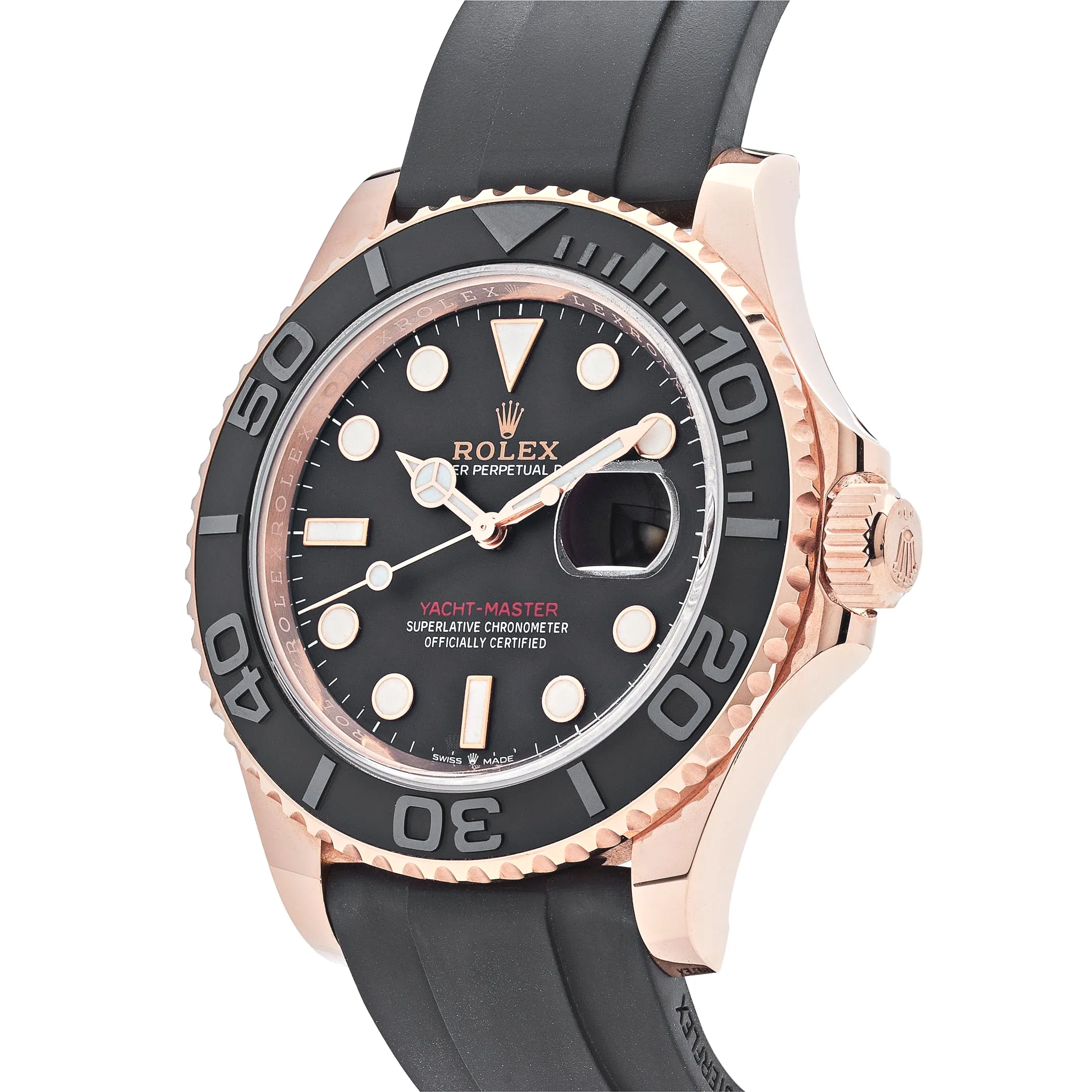 Rolex Yacht-Master 126655 Rose Gold Black Dial 40mm - Image 3