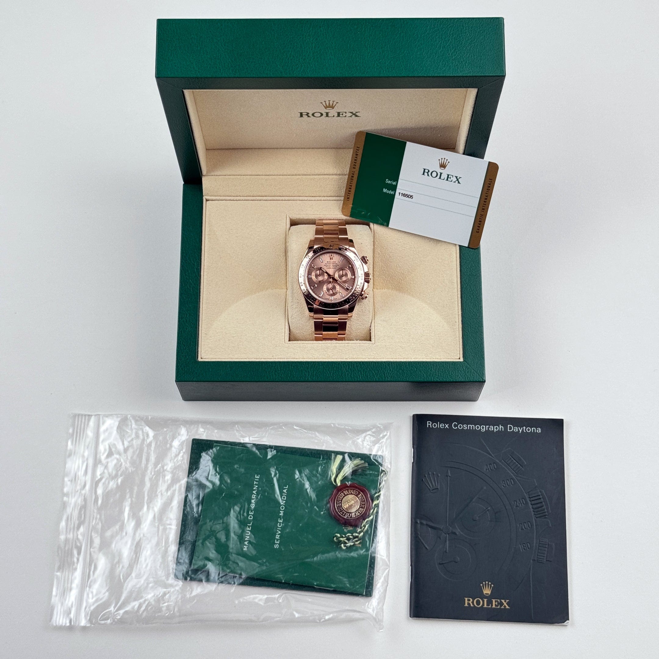 Rolex Daytona 116505 Rose Gold Sundust Diamond 40mm - Image 4