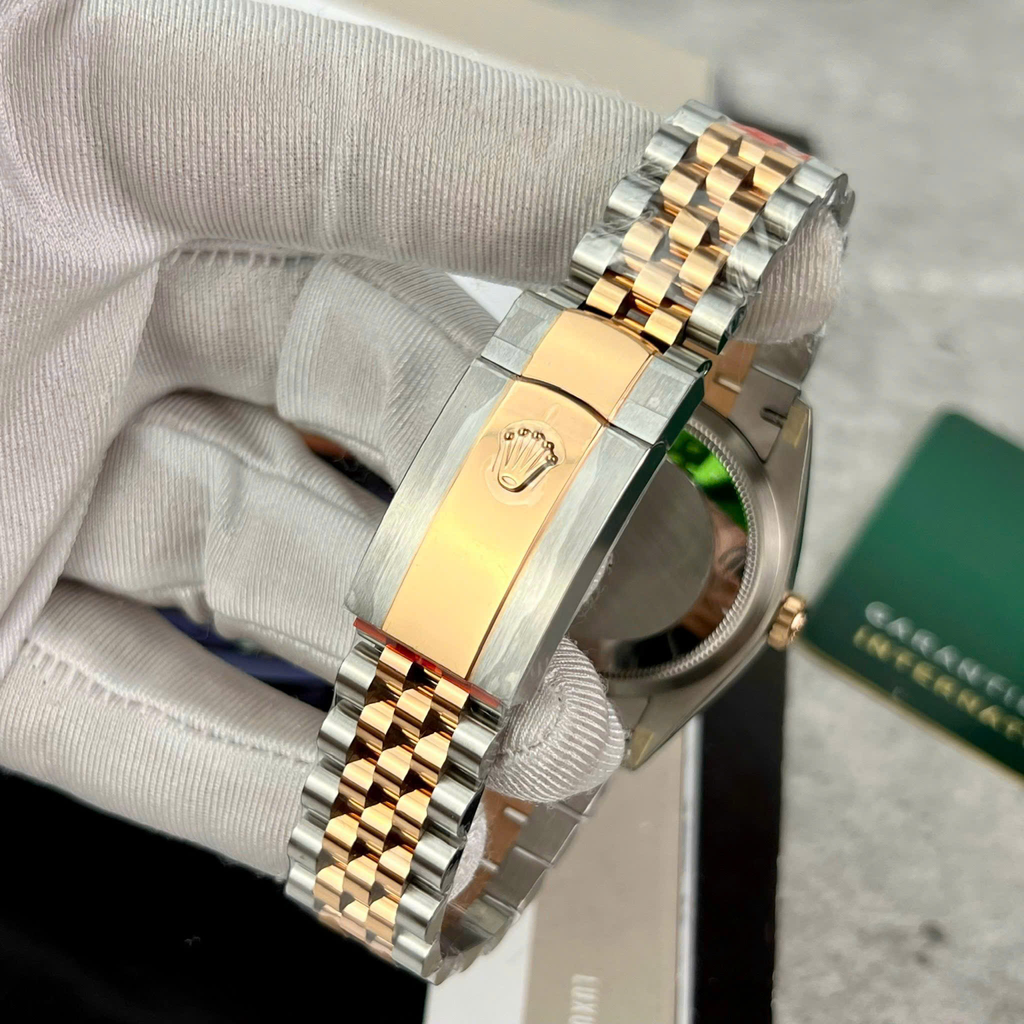 Rolex Datejust 126231 Replica Watch with Gray Brick Dial VSF Factory 36mm - Image 7