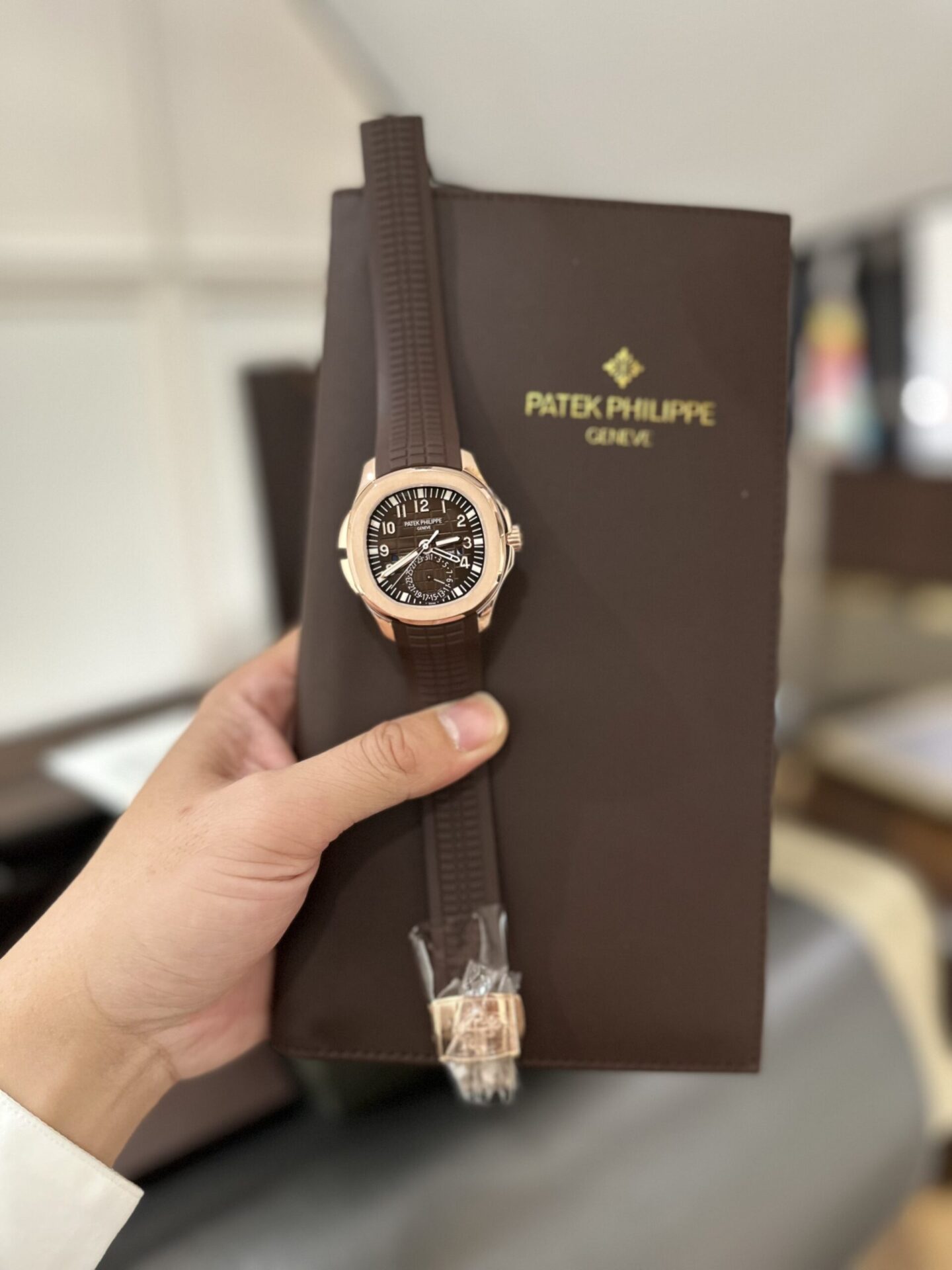 Replica Patek Philippe Watch Aquanaut 5164R Best Quality ZF Factory 40.8mm