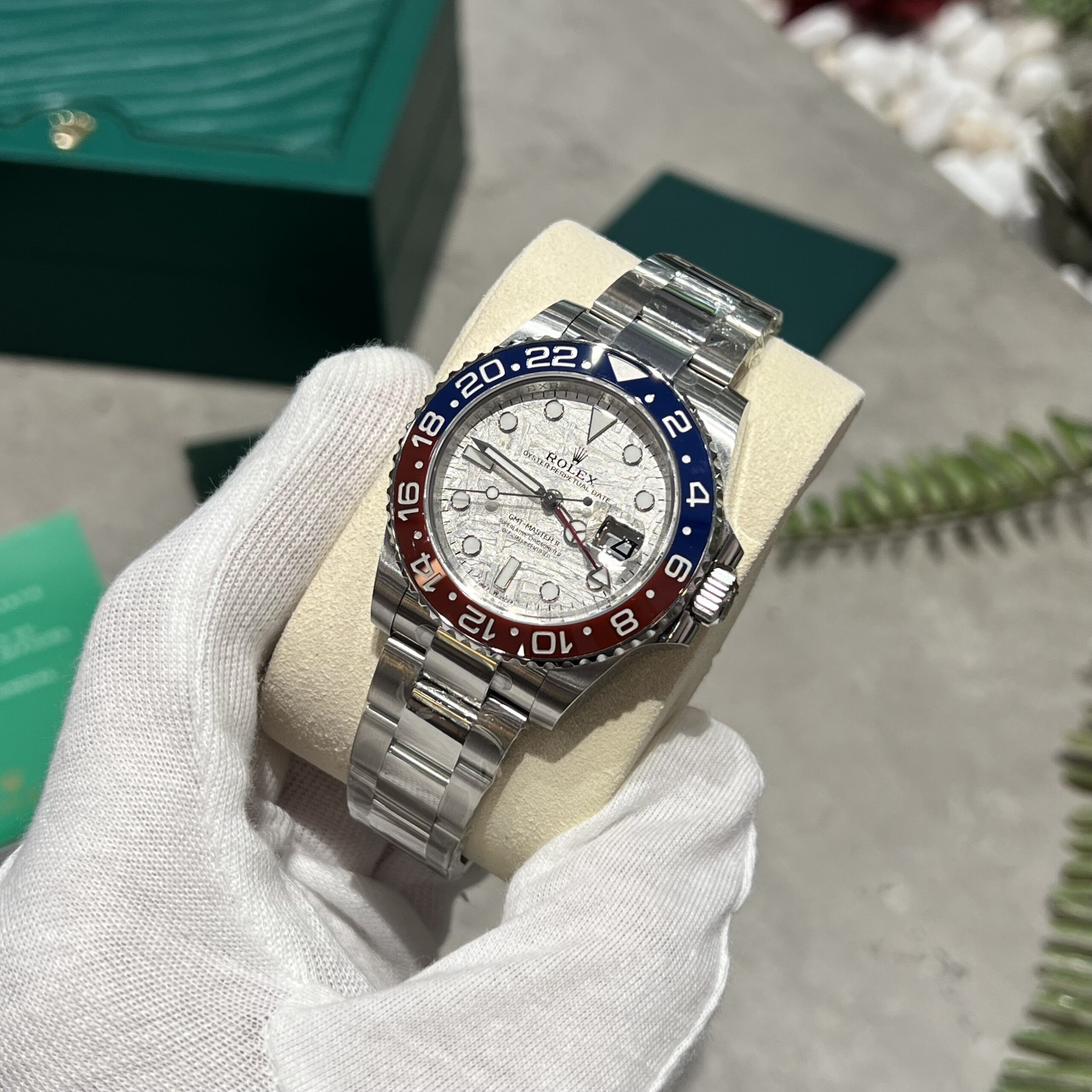 Rolex GMT-Master II 126719BLRO Meteoreti Dial Replica Watch Best Quality 40mm - Image 5
