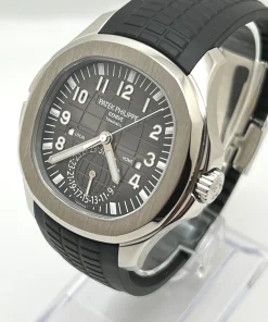 Alternative view of Patek Philippe Aquanaut 5164A-001 Tiffany & Co. ‘Travel Time’
