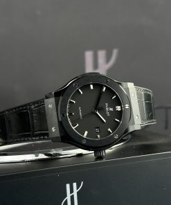 Hublot Classic Fusion Black Ceramic Best Replica JJZ Factory SW300 Customs 42mm