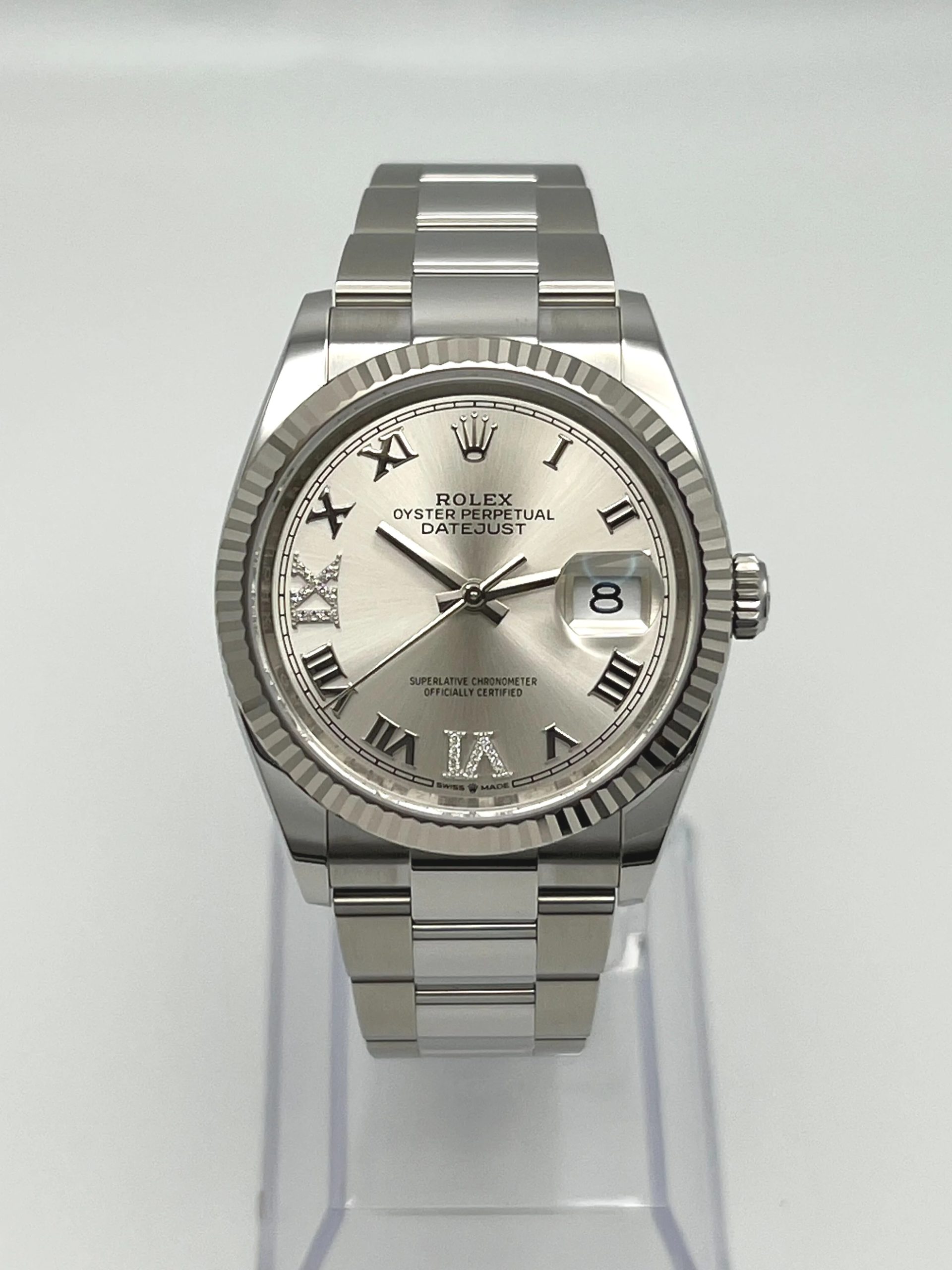 Rolex Datejust 36 126234 Stainless Steel Silver Dial Oyster - Image 2