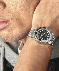 Alternative view of Rolex GMT-Master II 126710GRNR ‘Bruce Wayne Jubilee 40 MM