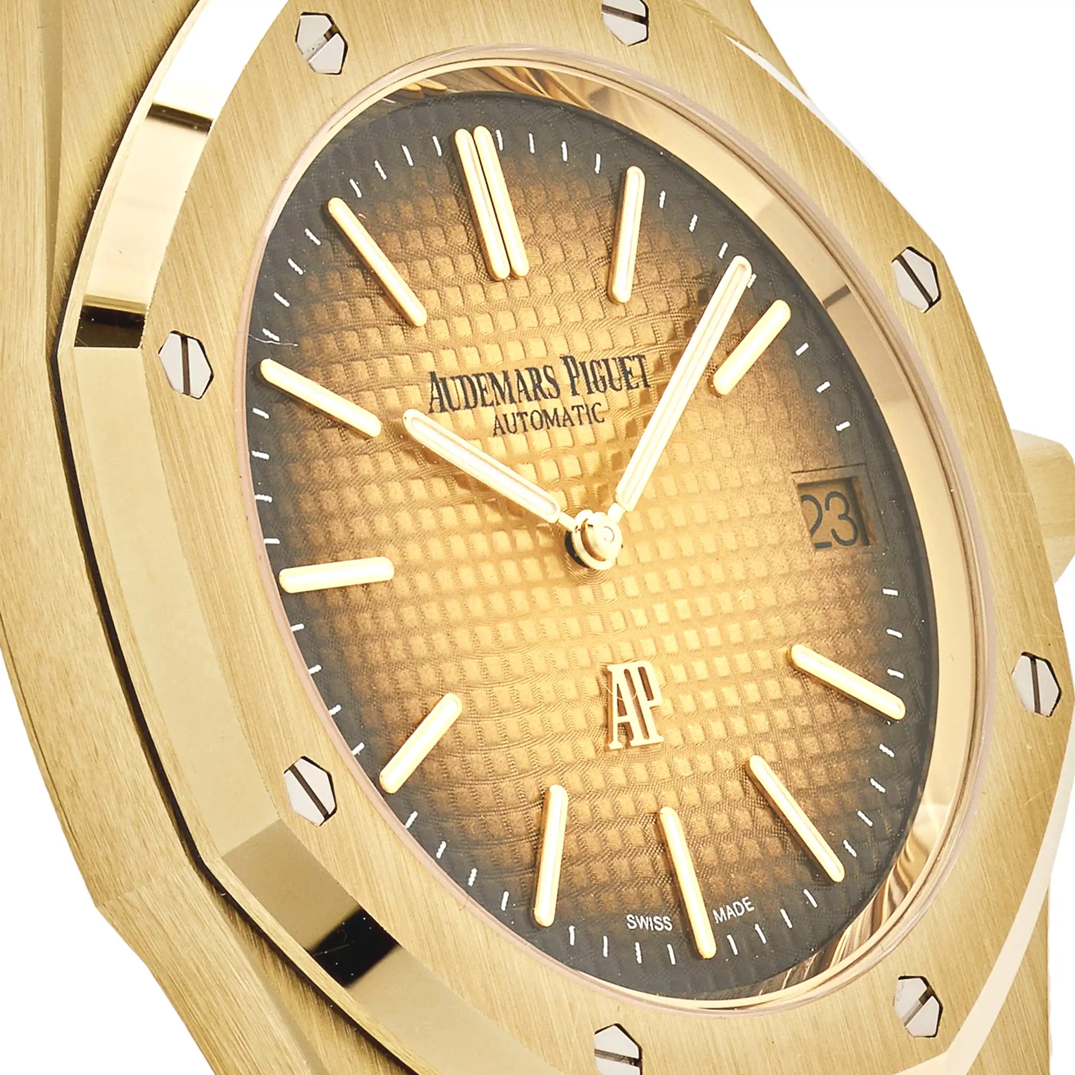 Audemars Piguet Royal Oak 16202BA.OO.1240BA.02 ‘Jumbo’ Extra-Thin Yellow Gold - Image 5