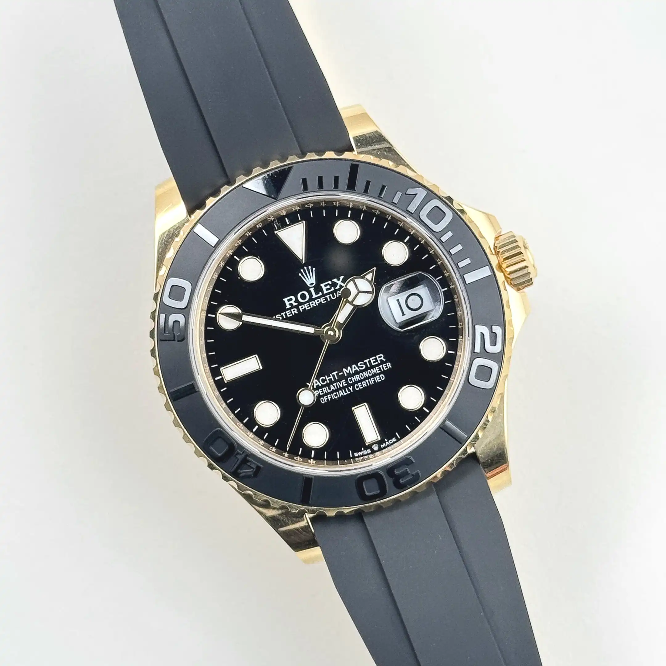 Rolex Yacht-Master 42 226658 Yellow Gold Oysterflex - Image 3