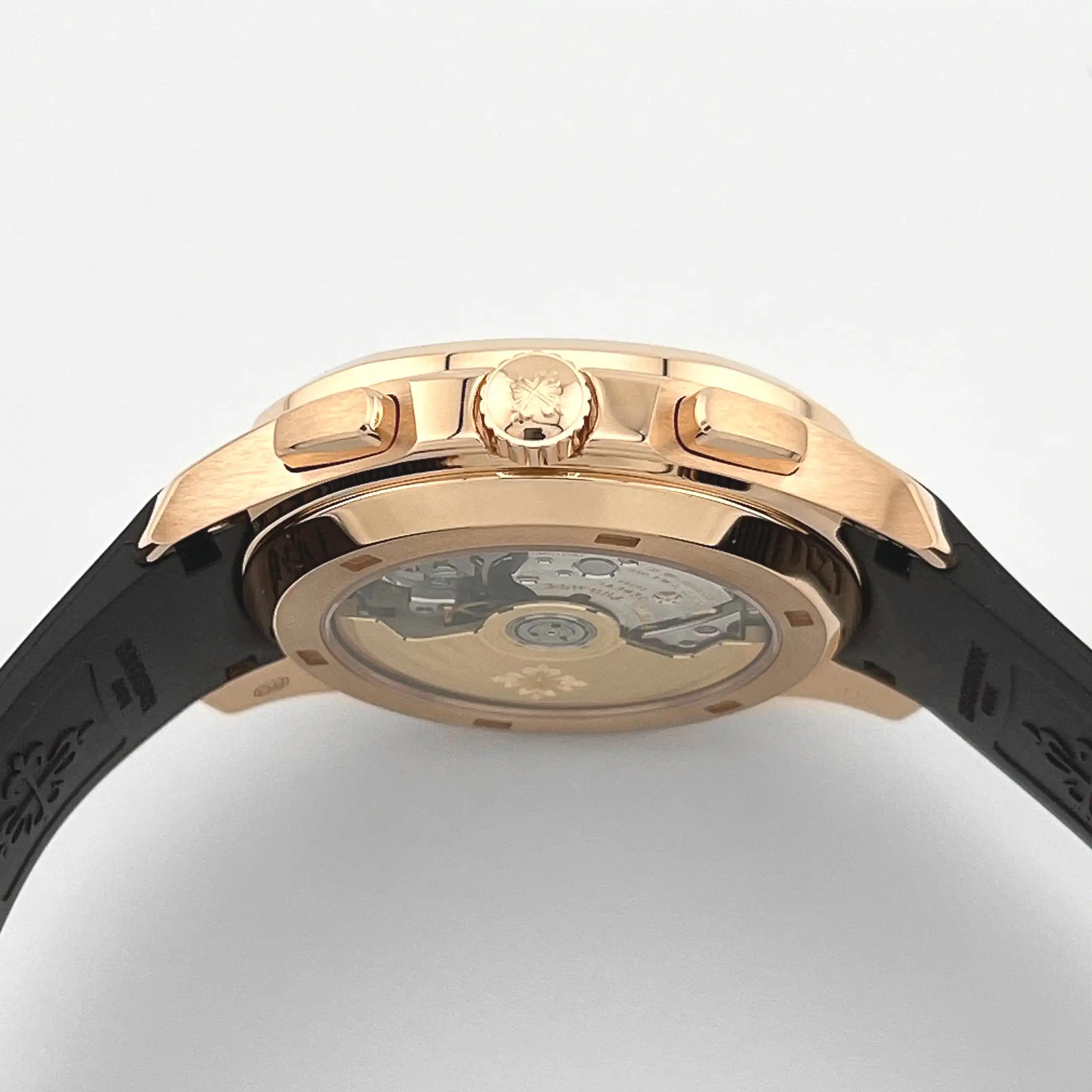 Patek Philippe Aquanaut 5968R-001 Chronograph Rose Gold Brown Dial - Image 6