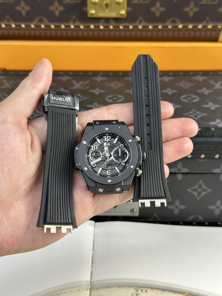 Hublot Big Bang Unico Black Ceramic Replica Watch BBF Factory (1)