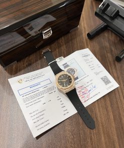 Hublot Orlinski King Gold Custom Full Diamonds Moissanite 40mm