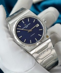 Alternative view of Vacheron Constantin Replica Watch 11 Historiques 222 Blue Dial Factory 8F 37mm