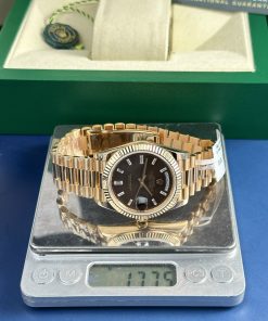 Alternative view of Replica Rolex Watch Day-Date 228235 18K Gold Wrapped 178 Grams GMF 40mm
