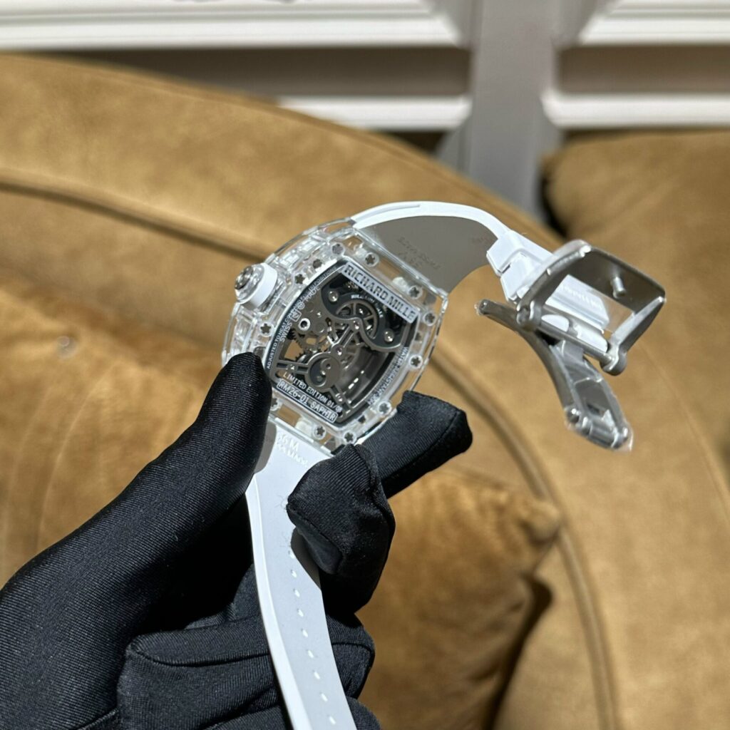 Richard Mille RM26-01 Tourbillon Sapphire Watch Panda 43mm - Image 6