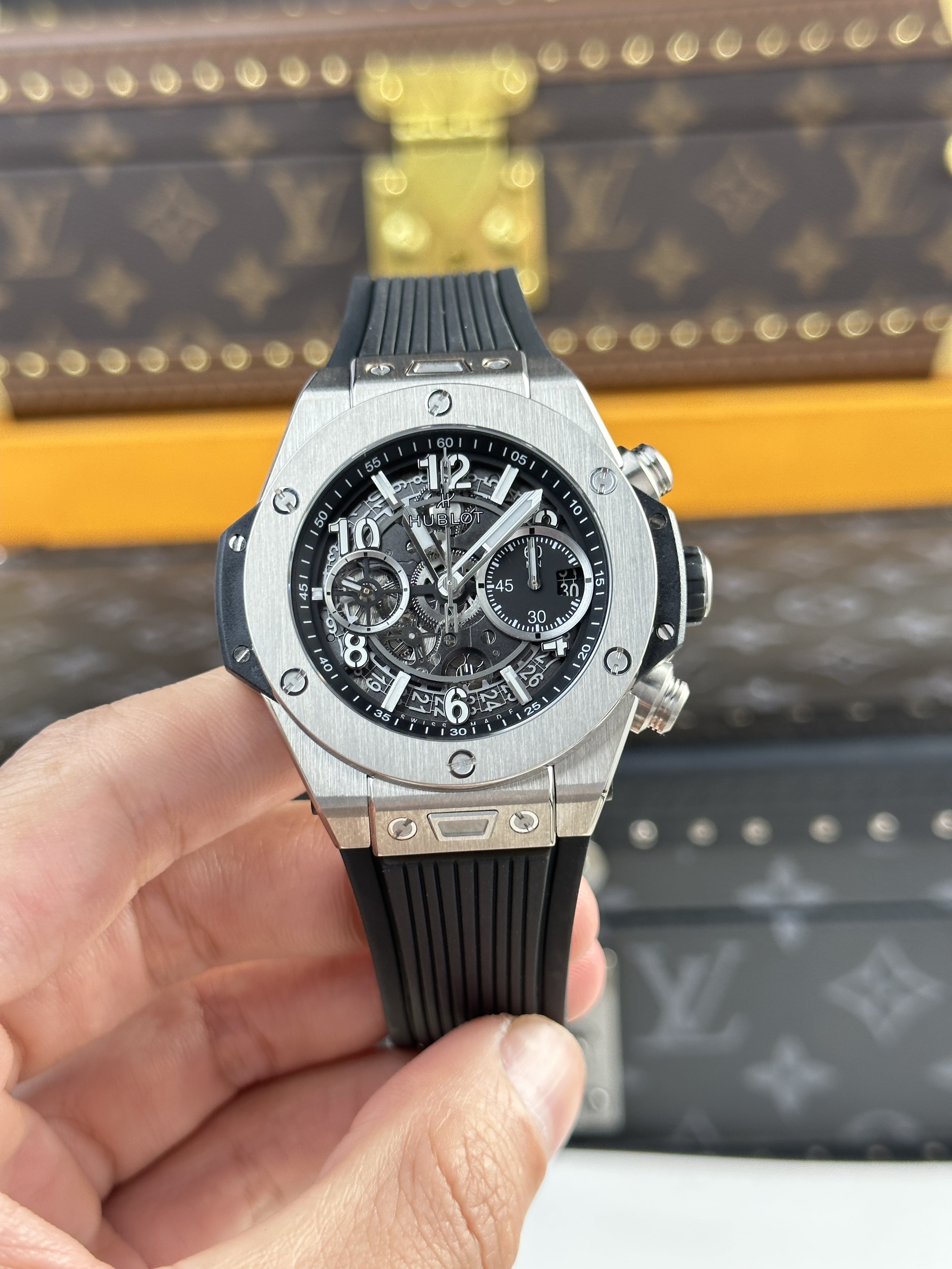 Hublot Big Bang Unico Titanium Replica Watches BBF Factory 44mm - Image 3