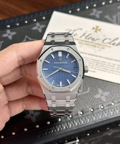 Alternative view of Audemars Piguet Replica 11 Watch Royal Oak 15500ST Blue APS 41mm