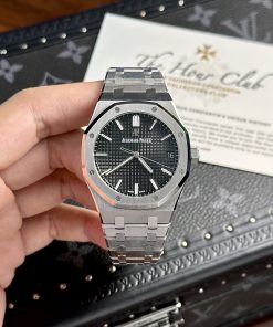 Alternative view of Audemars Piguet Replica 11 Watch Royal Oak 15500ST Black APS 41mm