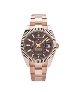 Rolex Sky-Dweller 326935 Rose Gold Chocolate Dial Oyster 42mm