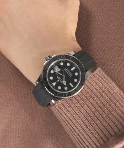 Alternative view of Rolex Yacht-Master 226659 White Gold Black Dial 42mm