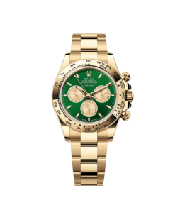 Rolex Daytona 126508 Yellow Gold Green Dial 40mm