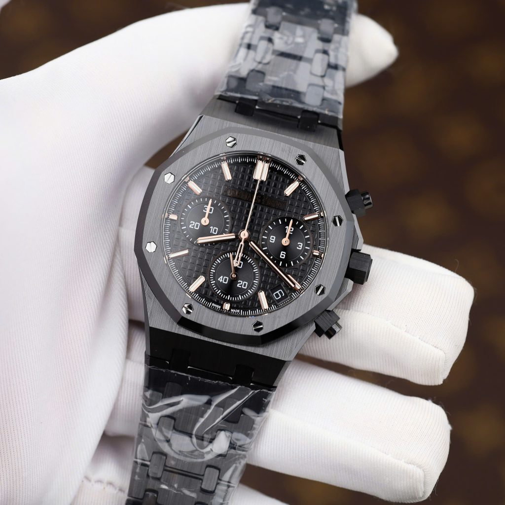 Đồng Hồ Audemars Piguet Replica 11 Royal Oak 26240CE Vỏ Gốm Đen Xưởng APS 41mm