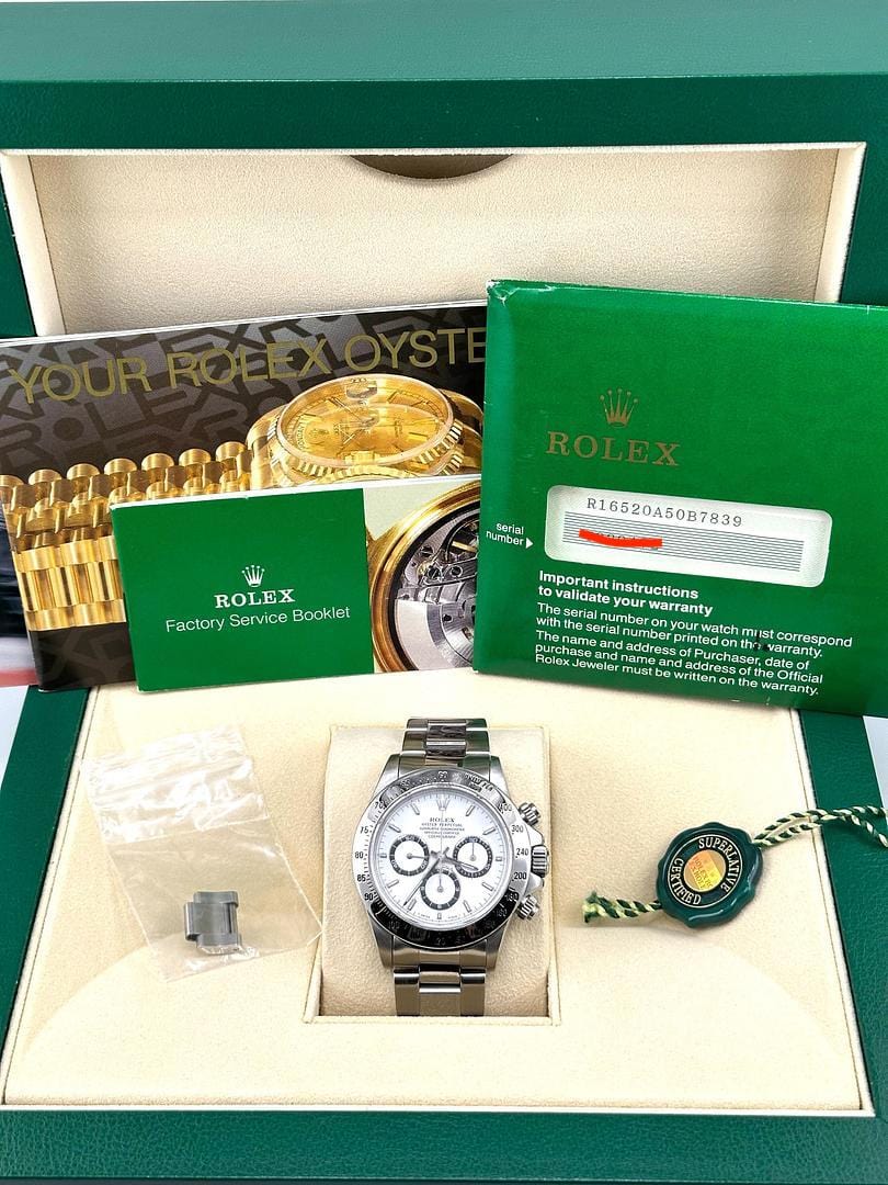Rolex Daytona 16520 Zenith Movement Stainless Steel 40mm - Image 9