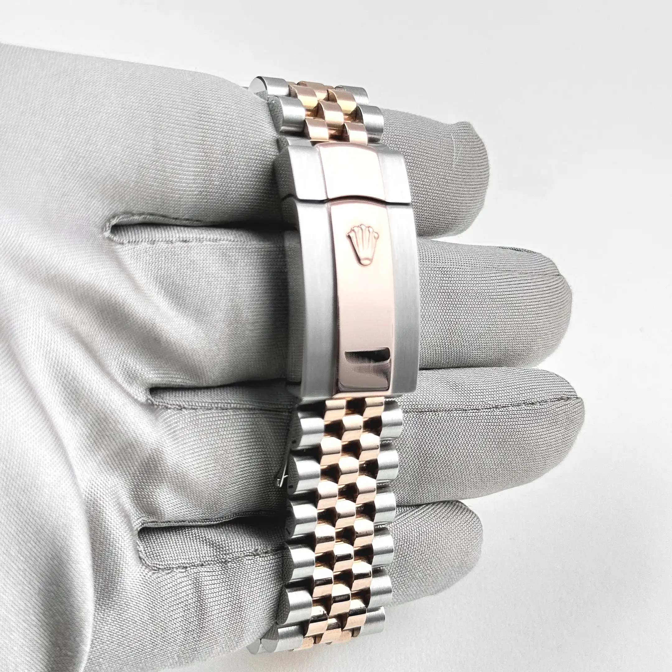 Rolex Datejust 36 126231 Rose Gold Stainless Steel Black Diamond Dial - Image 10