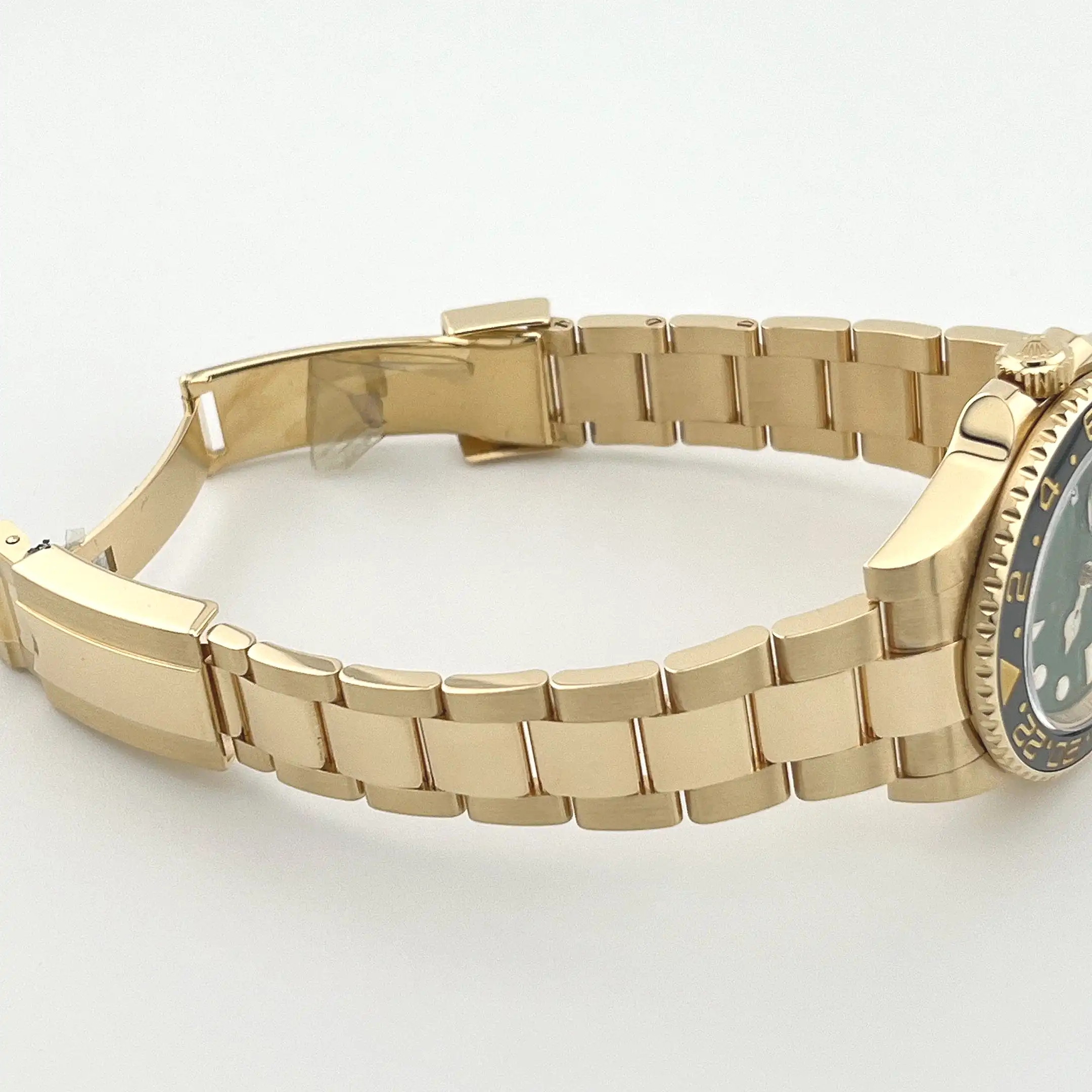Rolex GMT-Master II 116718LN Yellow Gold Green 40mm - Image 8