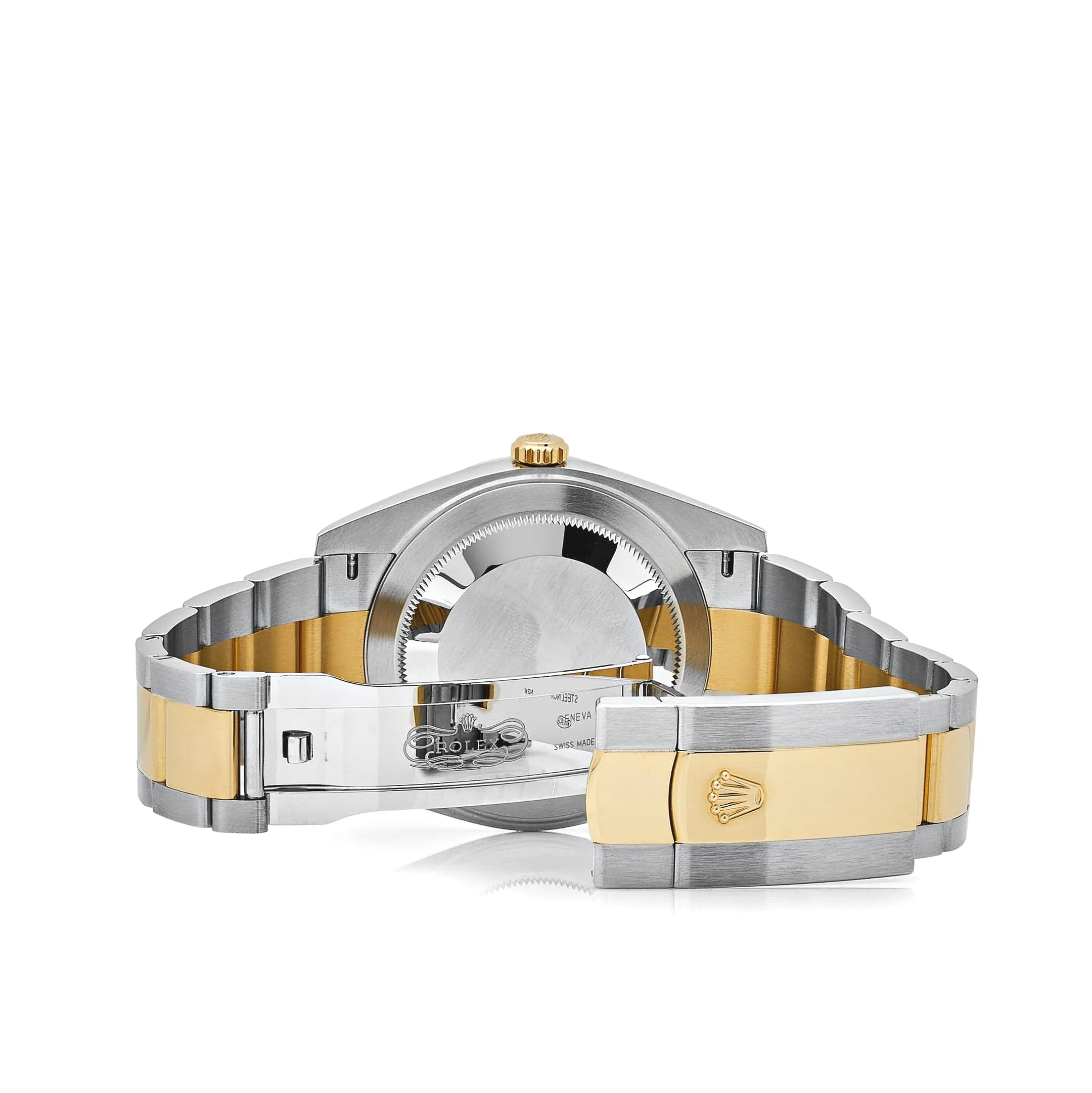 Rolex Datejust 41 126333 Yellow Gold Stainless Steel Black Dial Oyster - Image 6