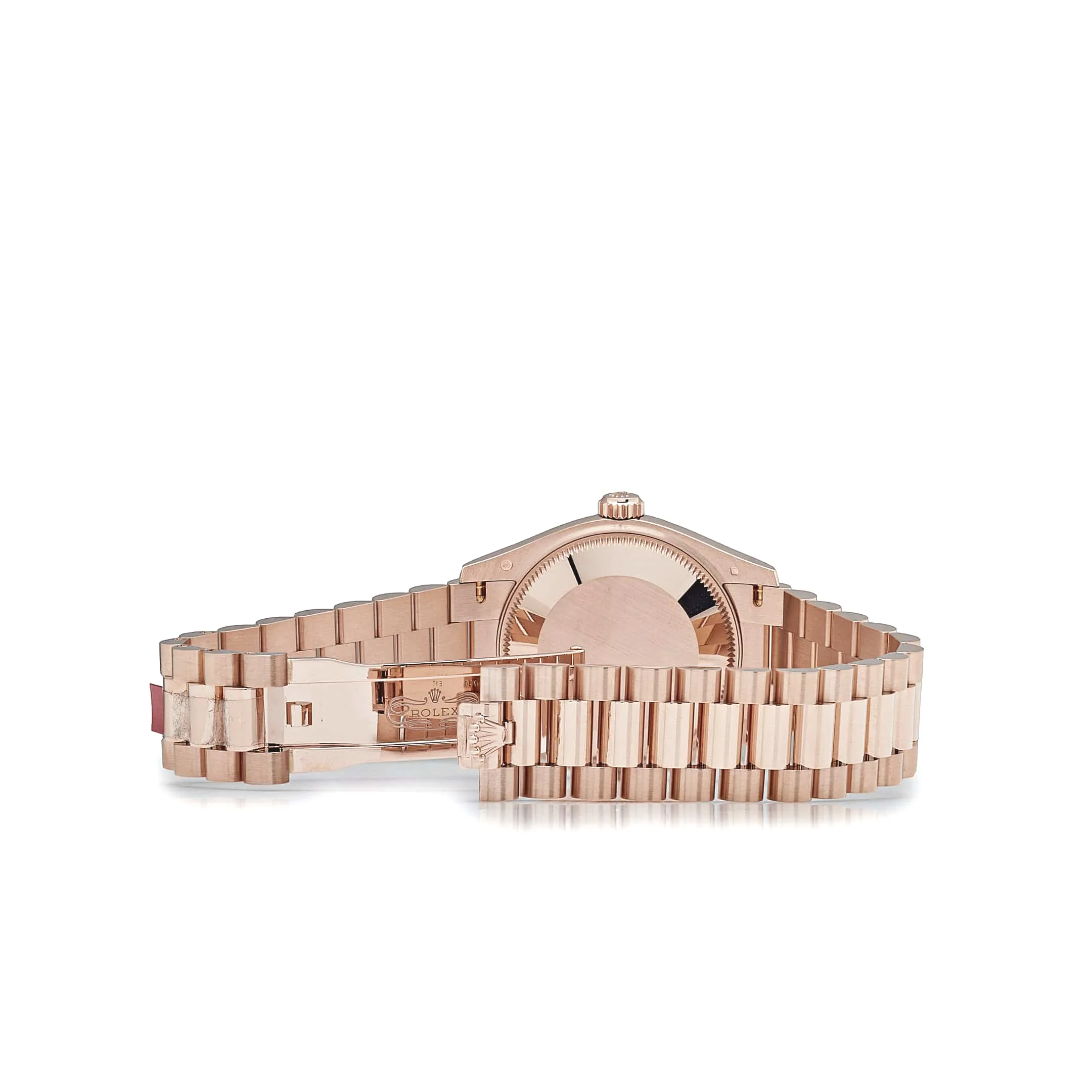Rolex Datejust 31 278275 ‘Ladies’ Rose Gold Diamond Chocolate Dial President - Image 6