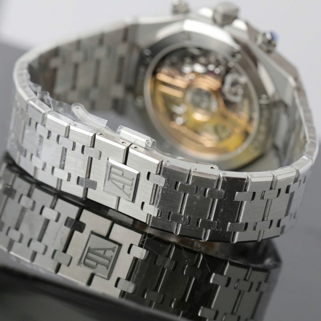 Đồng Hồ Audemars Piguet Replica 11 Royal Oak Chronograph 26240 Mặt Đen Nhà Máy APS 41mm