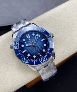 Omega Seamaster Replica Watch Diver 300m 75th Anniversary Summer Blue 41mm