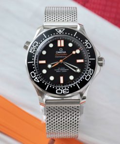 Alternative view of Omega Seamaster Replica 11 Diver 300M Orange Rubber Strap Factory VS 42mm