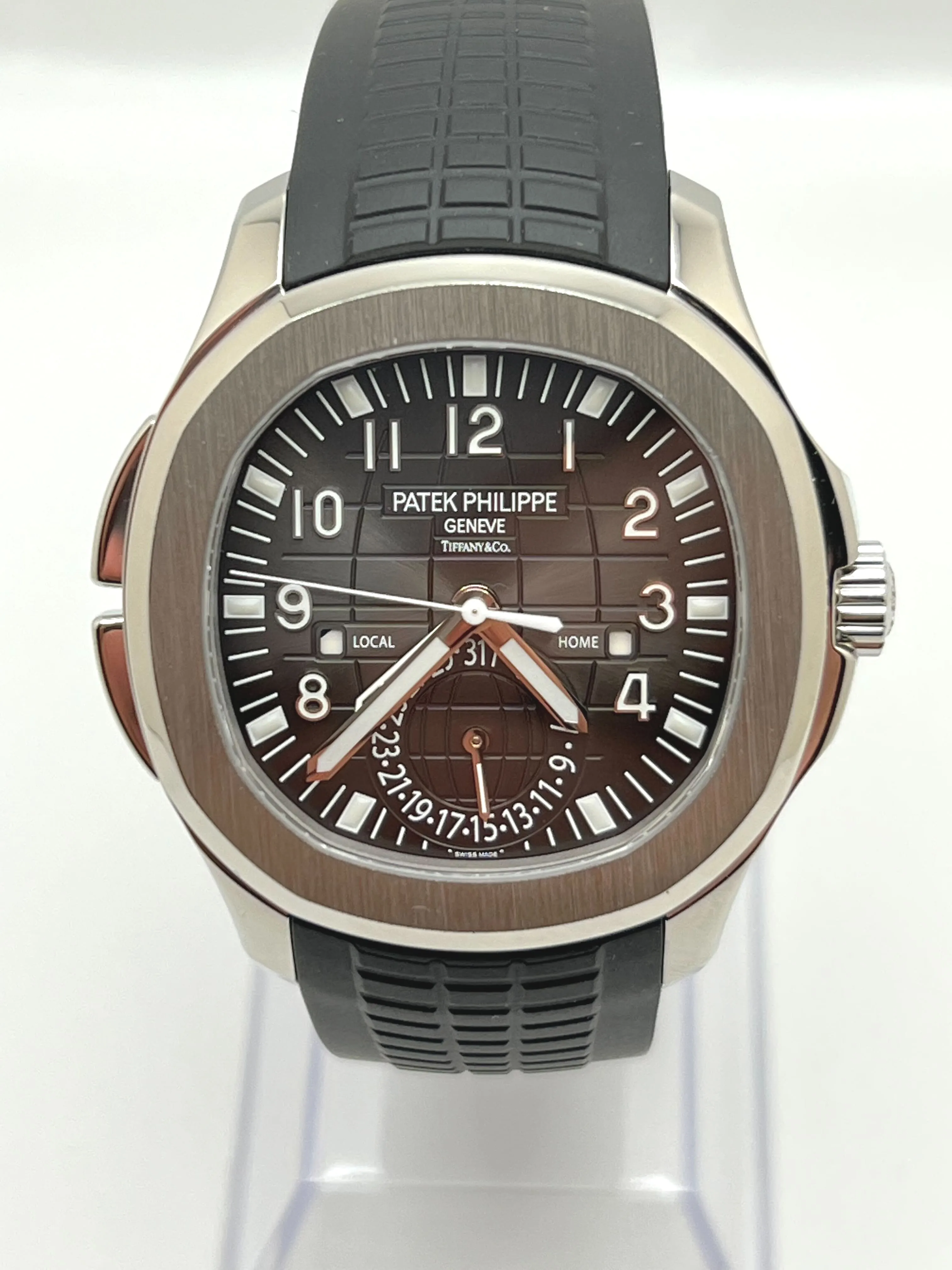 Patek Philippe Aquanaut 5164A-001 Tiffany & Co. ‘Travel Time’ - Image 3