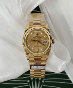 Rolex Replica Watch Day-Date M128238 Gold Weight 159 Grams QF Factory 36mm