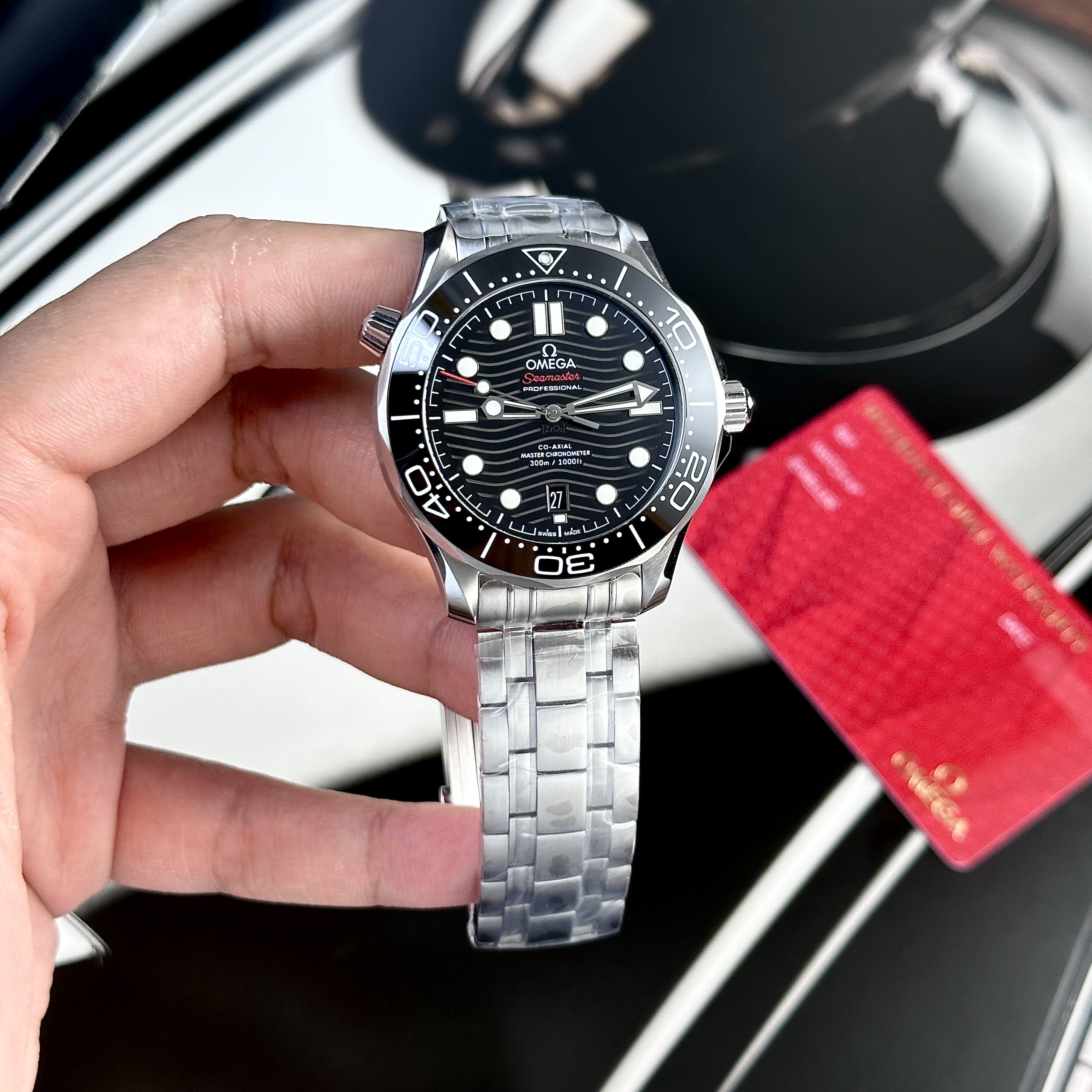 Replica Omega Watch Seamaster Diver 300M Black Dial VS Factory 42mm - Image 3