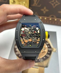 Richard Mille RM035 Americas Toro Crafting Black Ceramic Rubber Strap ZF Factory 40mm