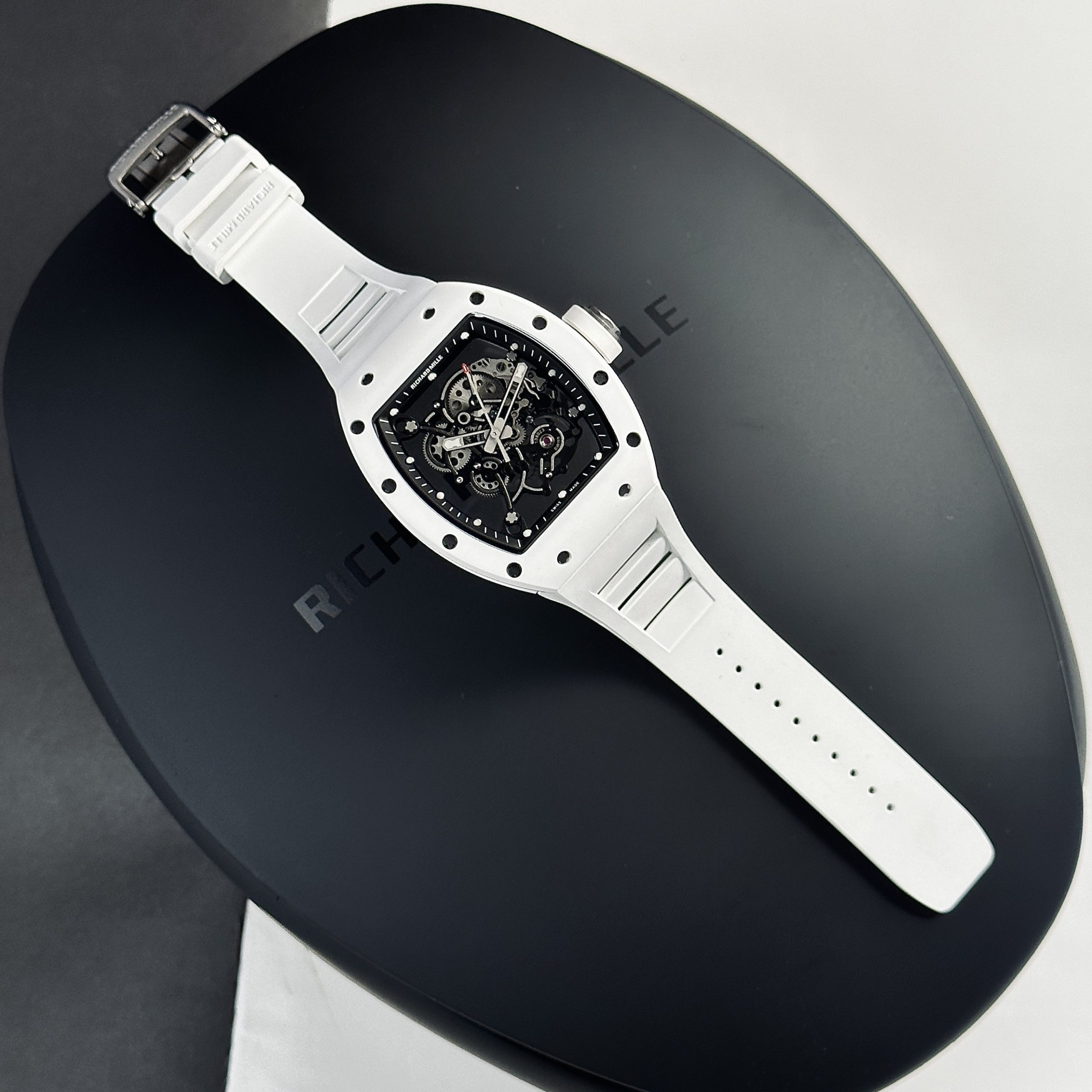Replica Richard Mille Watch RM055 Ceramic Bubba Watson BBR Factory 45mm - Image 2