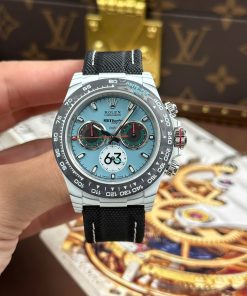 Rolex Daytona DiW Ferrari Replica 11 Dial Tiffany White Carbon Case 40mm