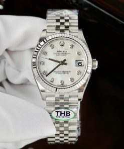 Rolex DateJust Women’s Replica Watch Mother of Pearl Dial Jubilee Strap THB Factory 31mm
