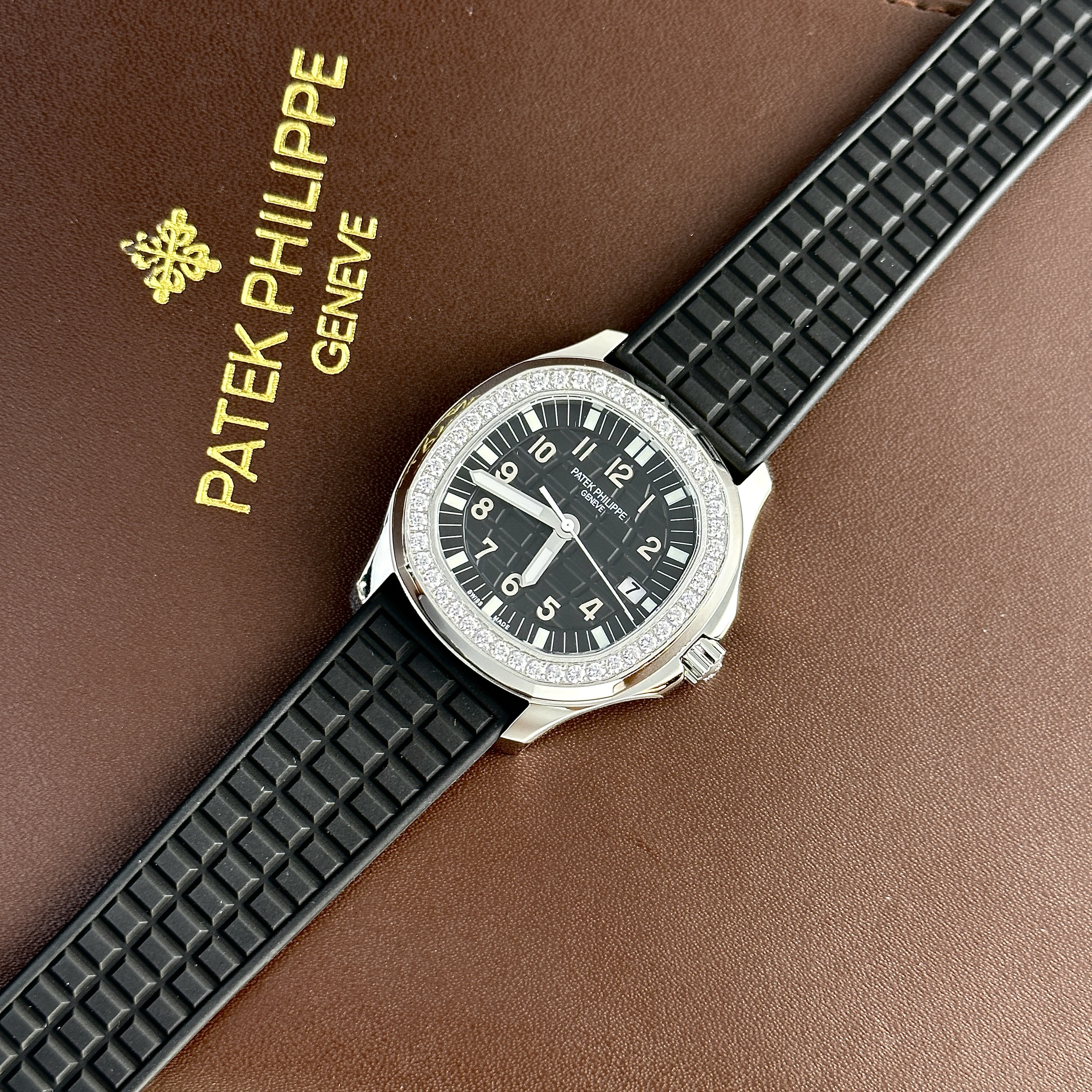 Patek Philippe Aquanaut 5067 Watch Black Rubber PPF 35.6mm - Image 3