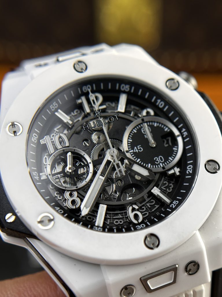 Hublot Big Bang Unico White Ceramic Replica Watch BBF Factory (3)